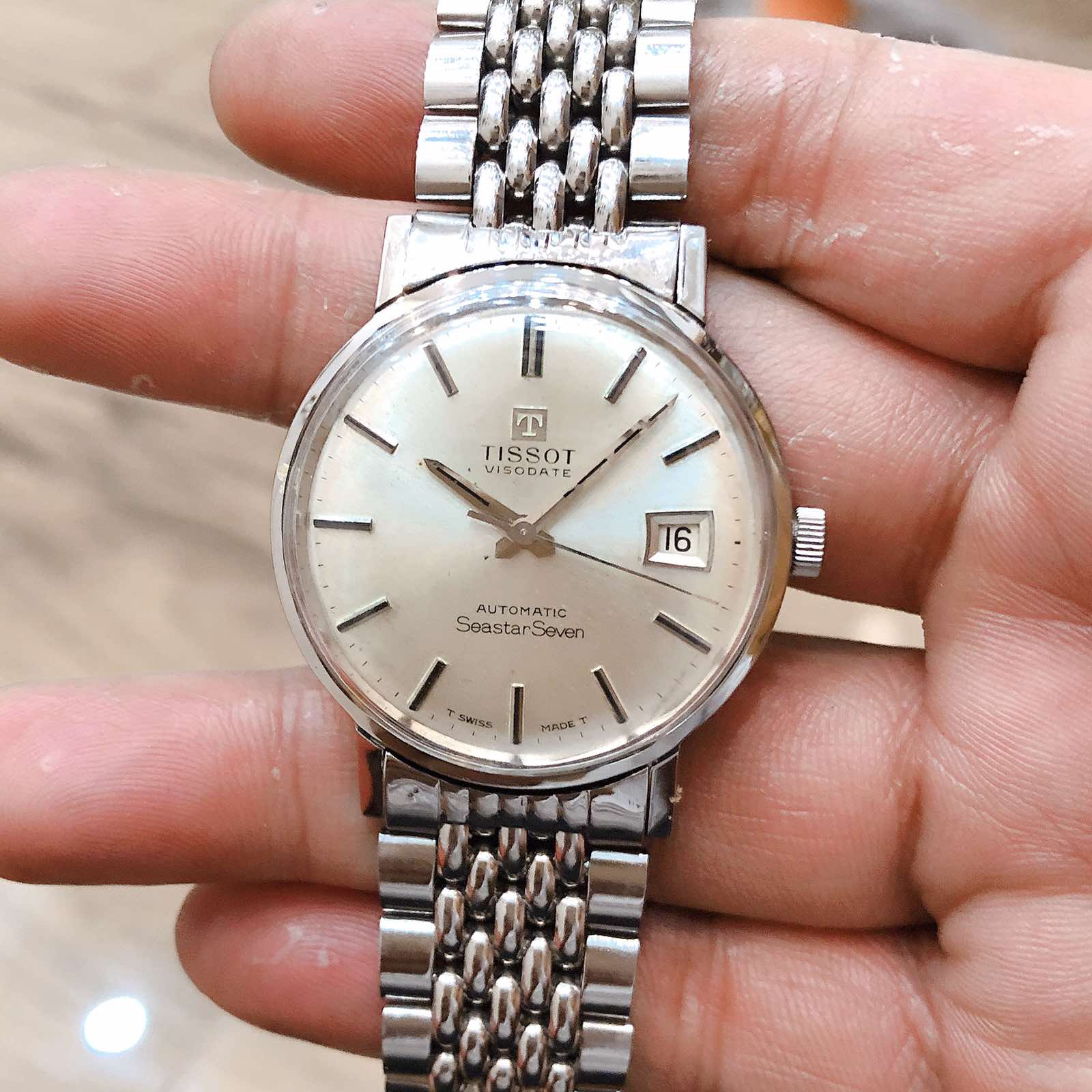 Đồng hồ cổ Tissot seastar seven automatic chính hãng Thuỵ Sĩ 