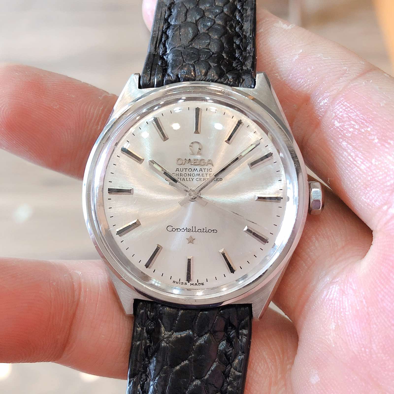 Đồng hồ cổ Omega constellation automatic chính hãng Thuỵ Sĩ 