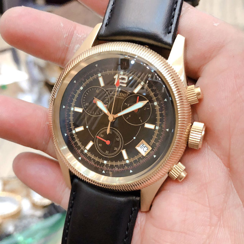 Đồng hồ CAVADINI chronograph chính hãng Thụy Sĩ 