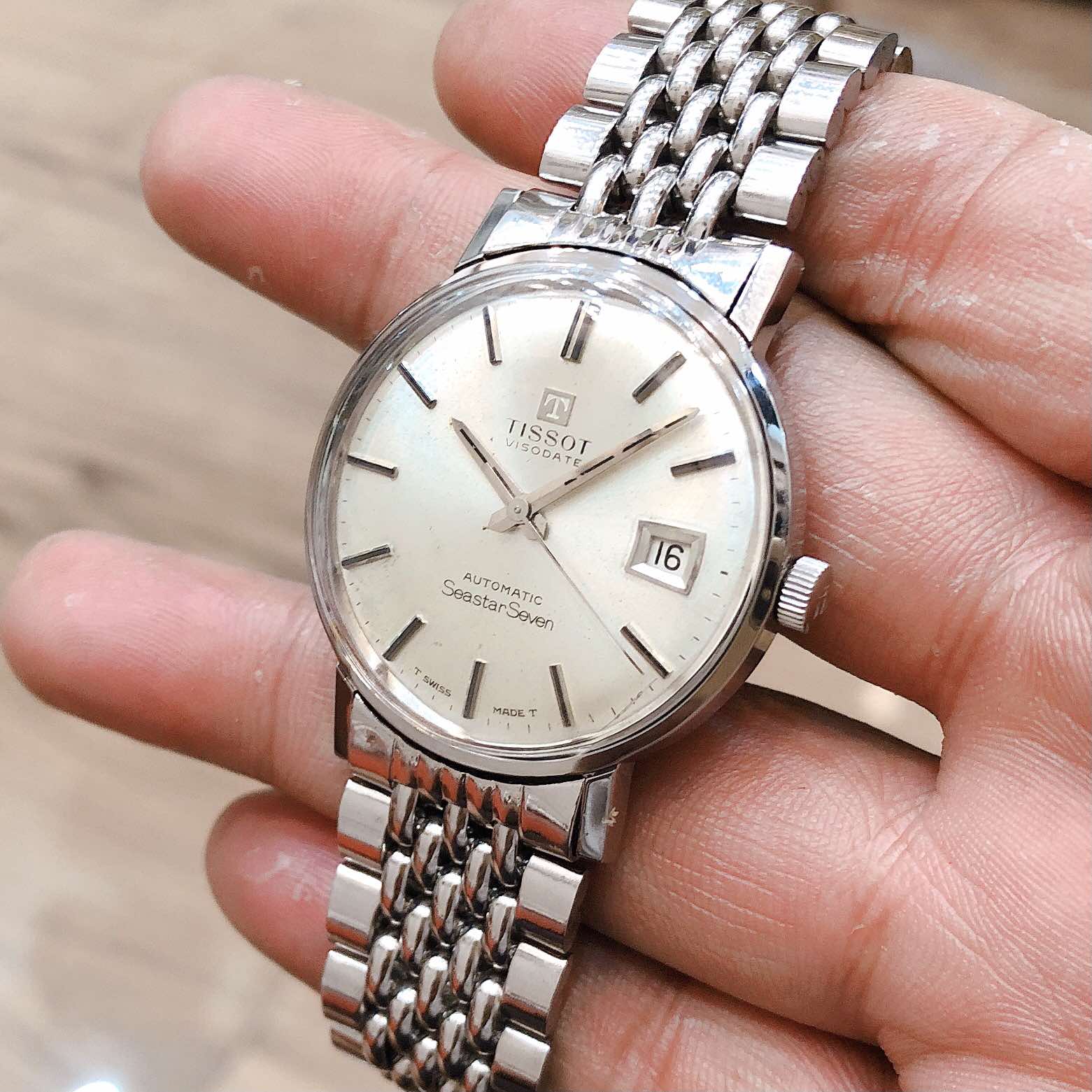 Đồng hồ cổ Tissot seastar seven automatic chính hãng Thuỵ Sĩ 