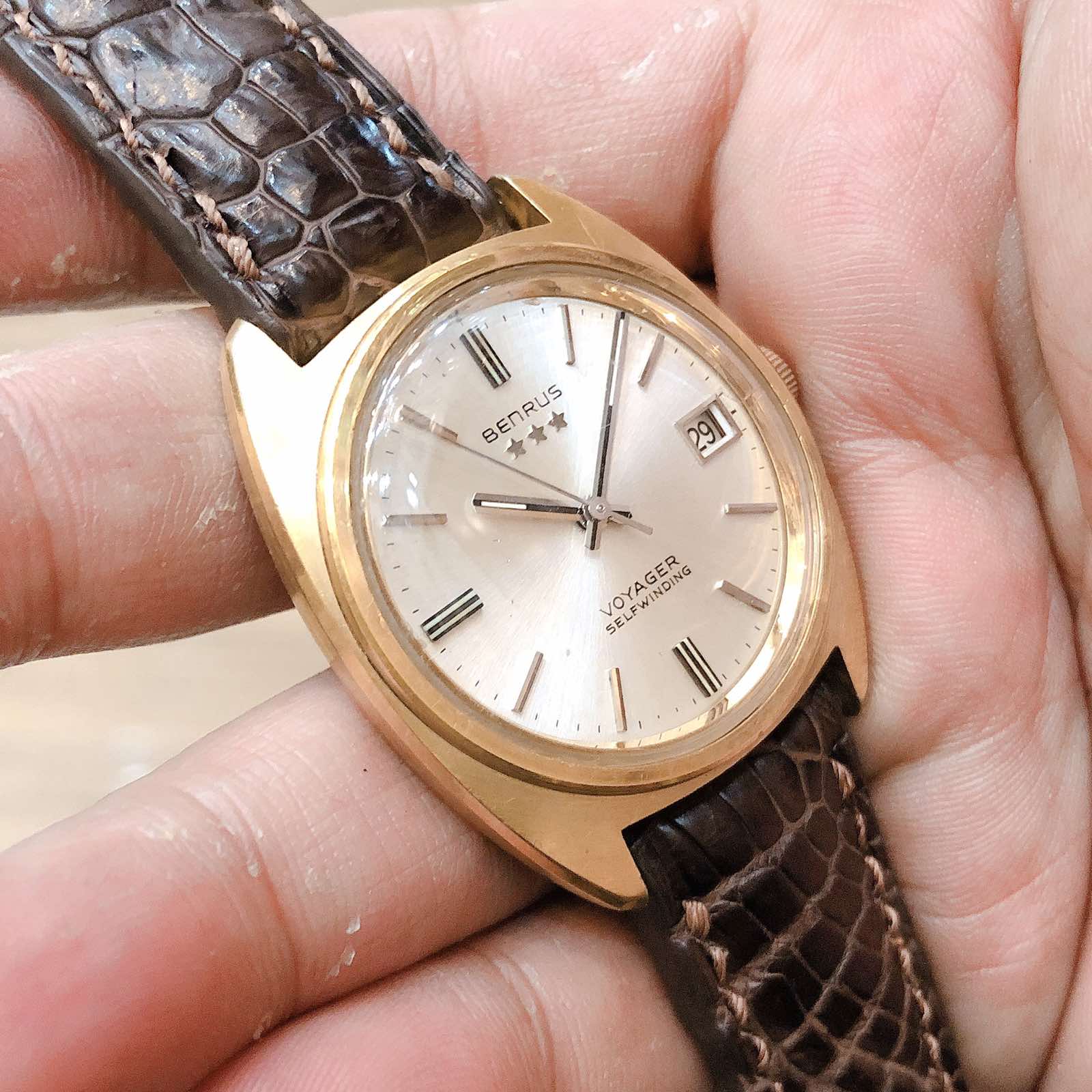Đồng hồ cổ Benrus automatic lacke chính hãng thuỵ sỹ
