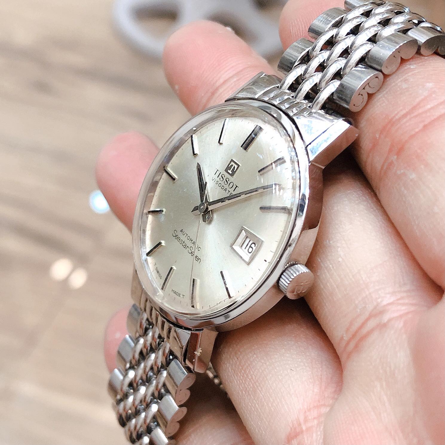 Đồng hồ cổ Tissot seastar seven automatic chính hãng Thuỵ Sĩ 