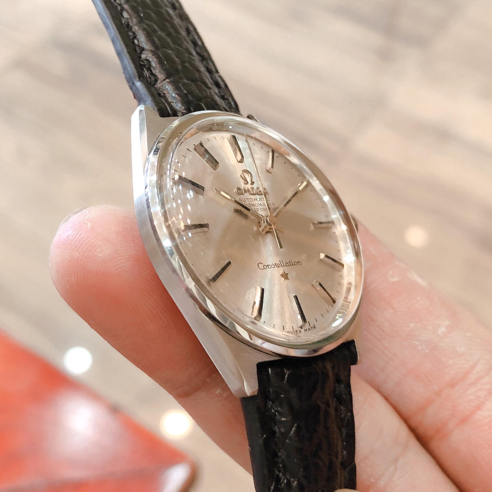 Đồng hồ cổ Omega constellation automatic chính hãng Thuỵ Sĩ 