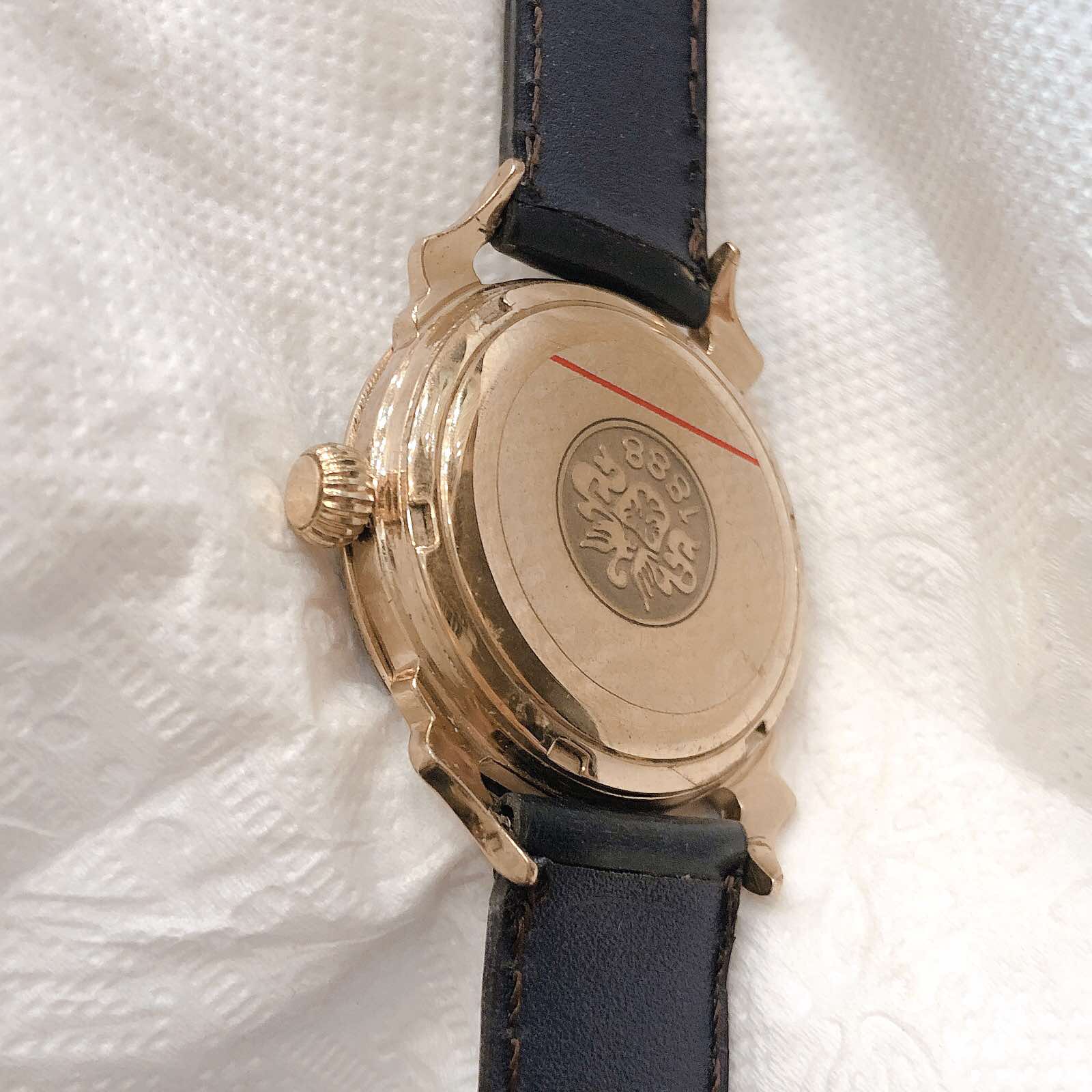 Đồng hồ cổ Bucherer automatic bọc vàng chính hãng Thuỵ Sĩ