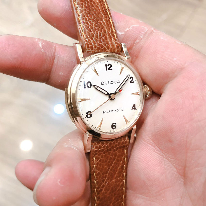 Đồng hồ cổ Bulova automatic chính hãng thuỵ sỹ 