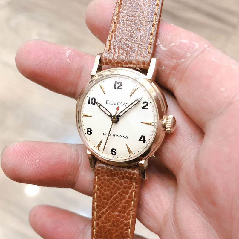 Đồng hồ cổ Bulova automatic chính hãng thuỵ sỹ 