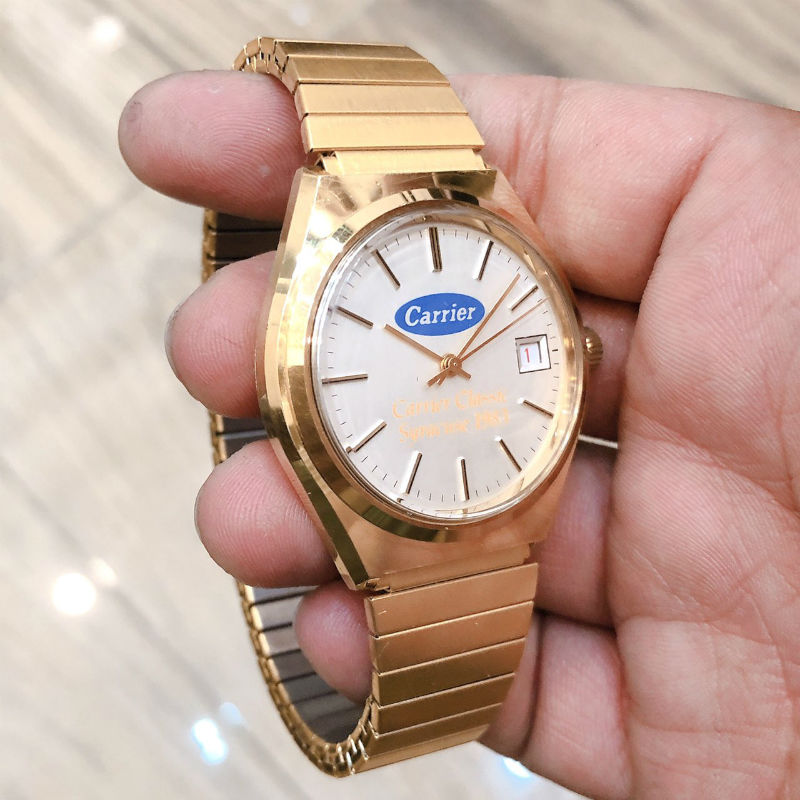 Đồng hồ Carrier automatic lacke vàng 18k chính hãng