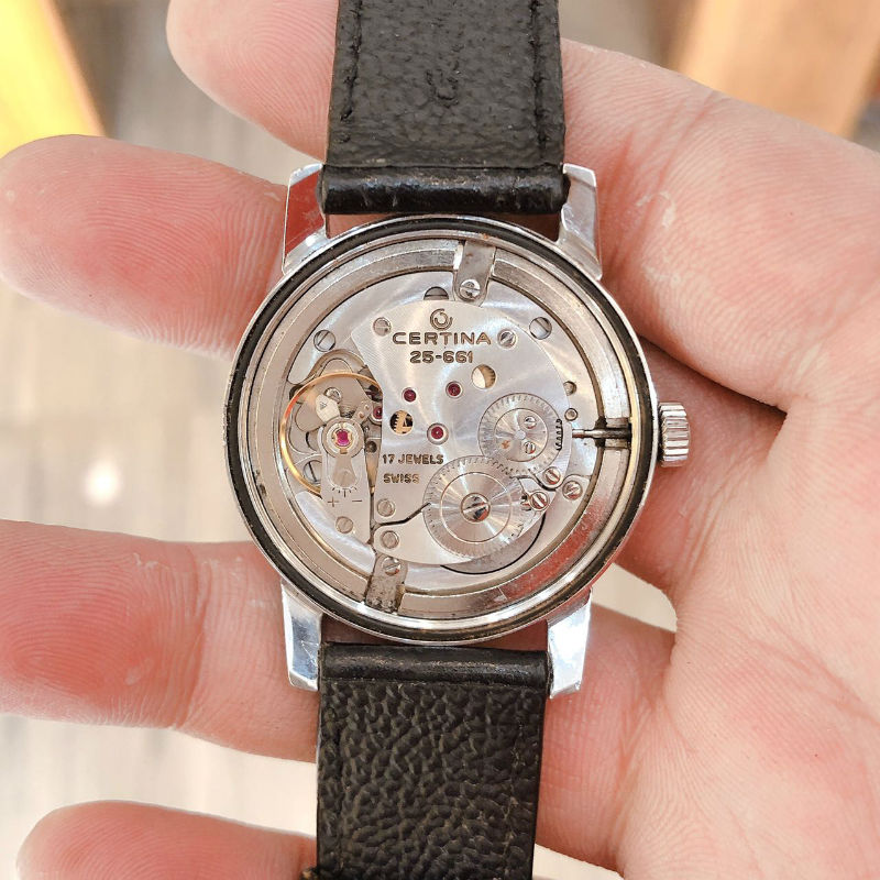 Đồng hồ cổ CERTINA lên dây chính hãng Thuỵ Sĩ 