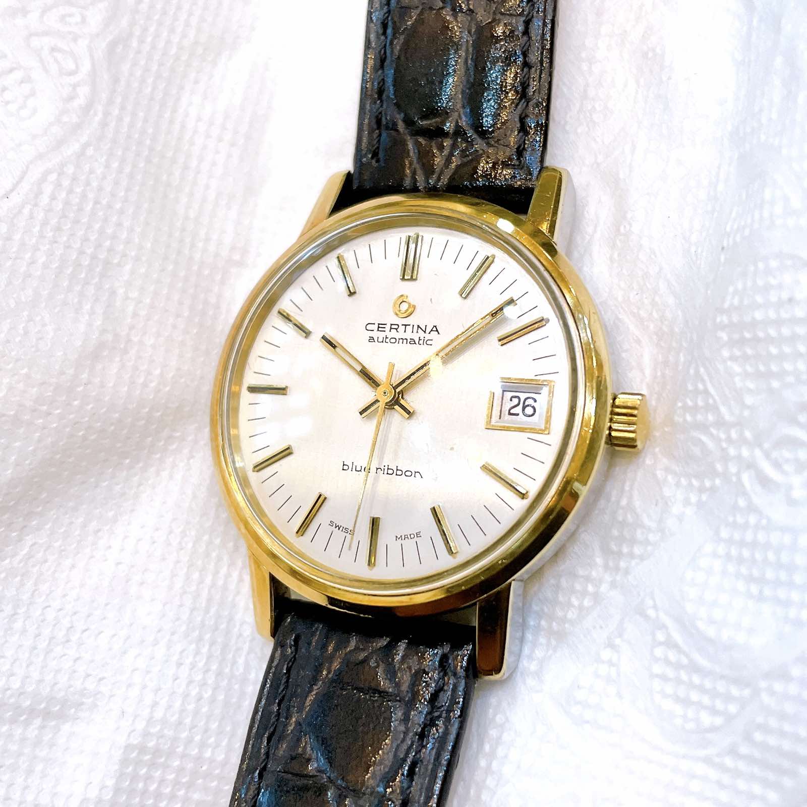 Đồng hồ cổ Certina Blue Ribbon Automatic chính hãng Thụy Sĩ