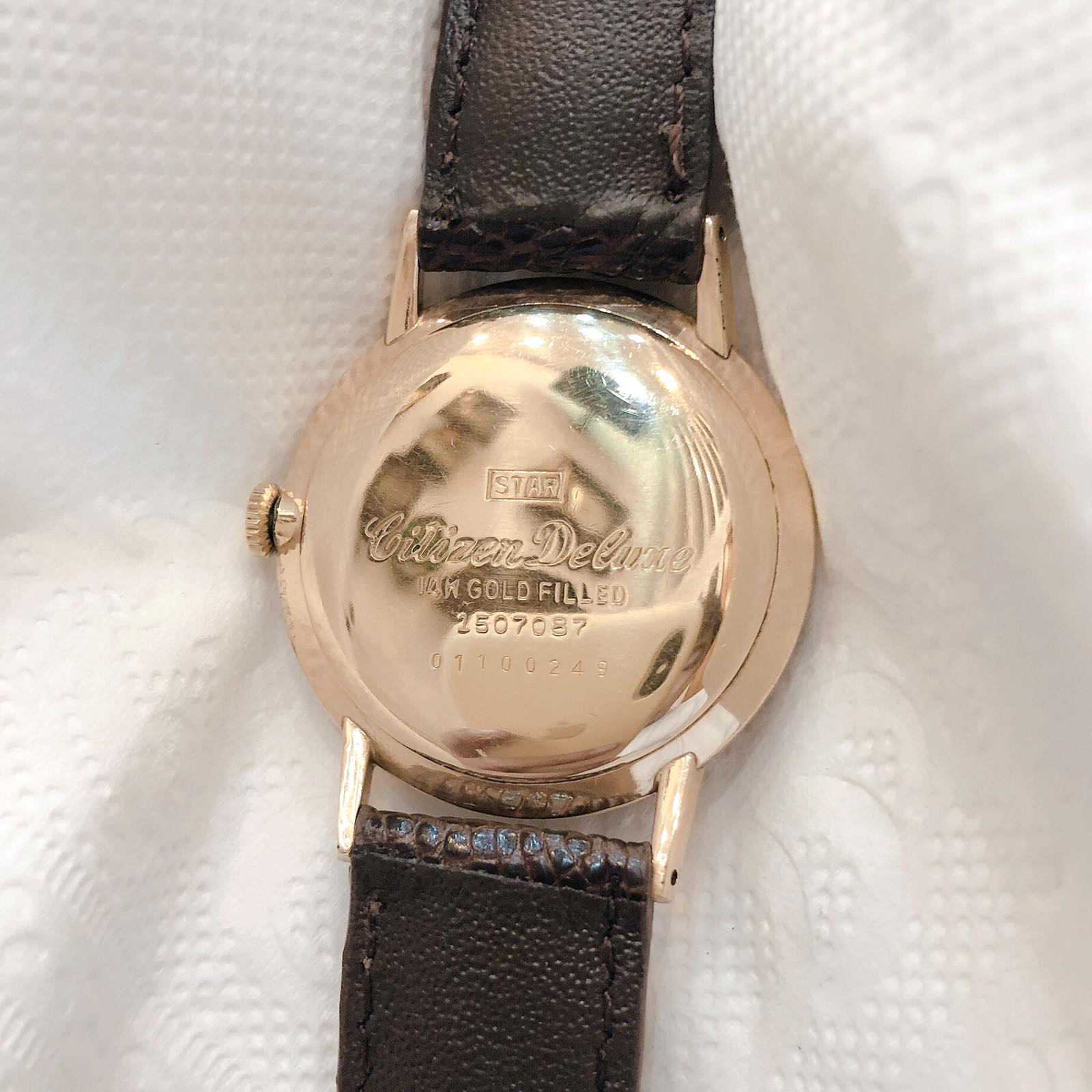 Đồng hồ cổ Citizen kim đĩa bản đặc biệt 12 con giáp đính hột xoàn chính hãng Nhật Bản