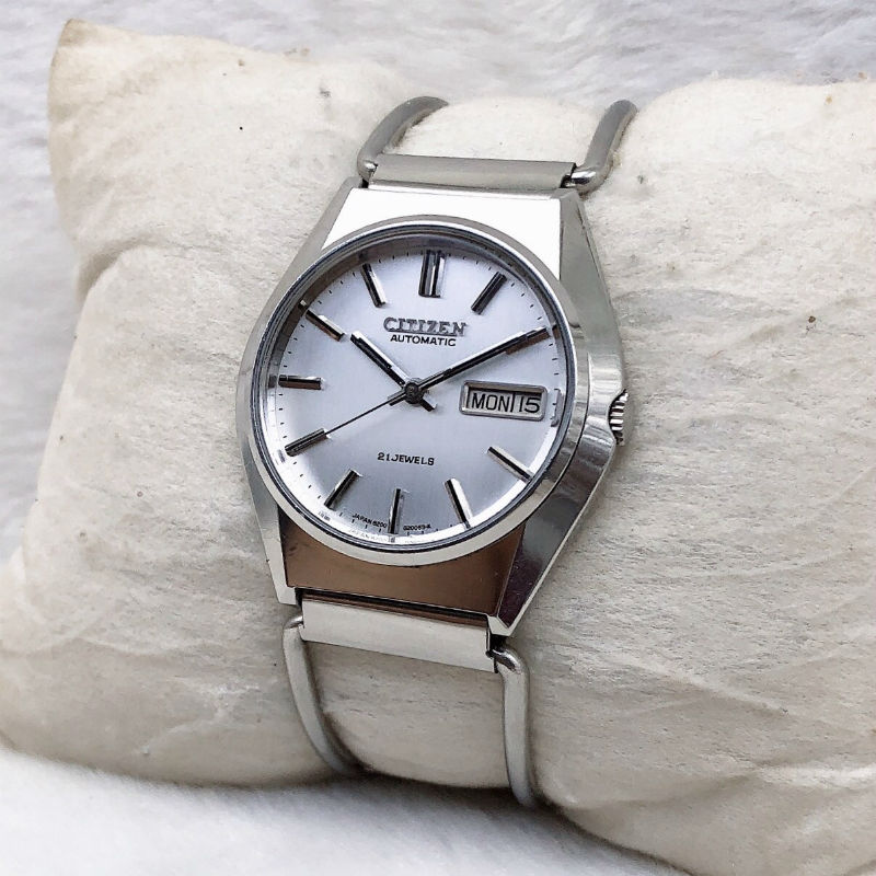 Đồng hồ cổ CITIZEN 7 automatic 2 lịch vang bóng 1 thời chính hãng nhật bản