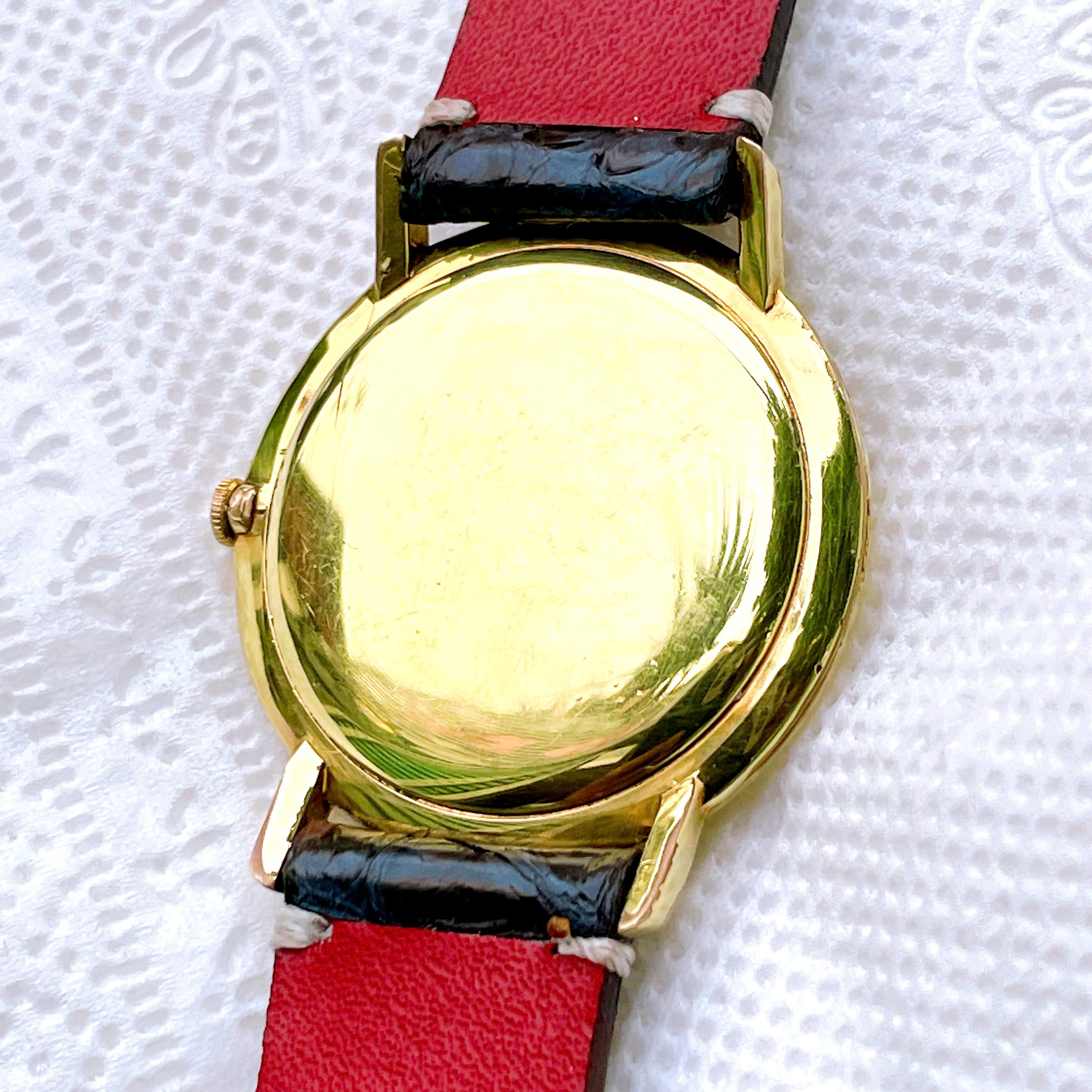 ​  Đồng hồ cổ DESTA lên dây lacke vàng 18k chính hãng Thụy Sĩ 