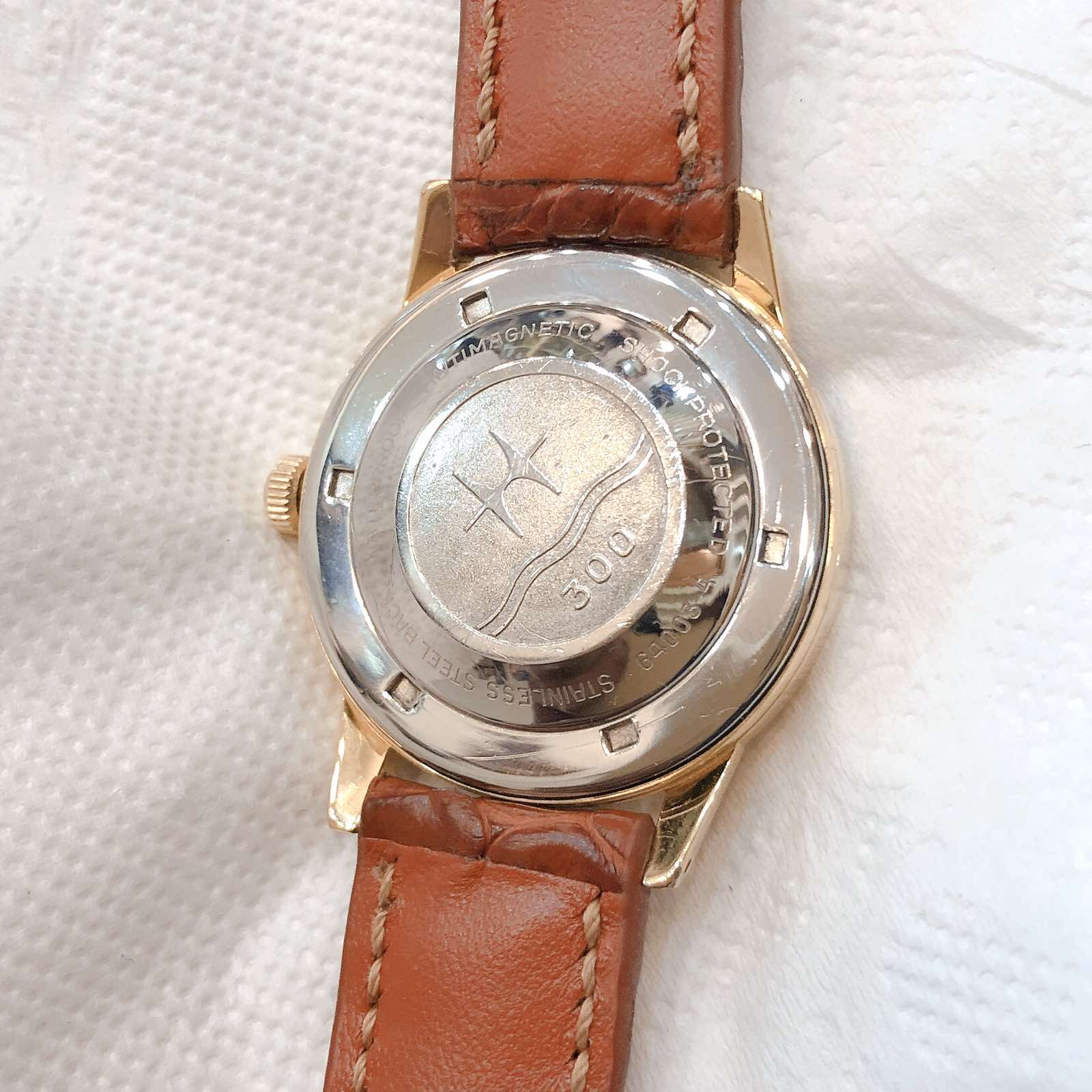Đồng hồ cổ Hamilton Estorel Automatic lacke vàng chính hãng thuỵ sỹ 