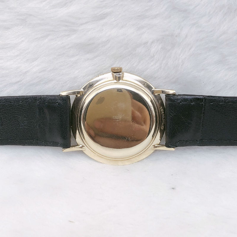 Đồng hồ cổ Longines kim đĩa lên dây bọc vàng chính hãng Thuỵ Sĩ