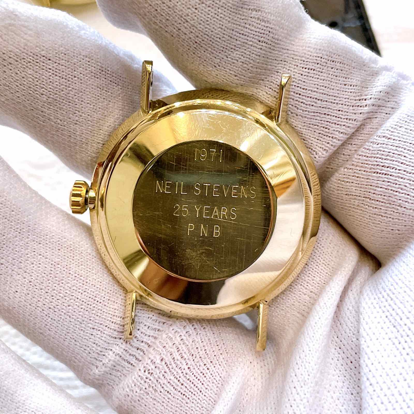 Đồng hồ cổ Omega seamaster De Ville Automatic 14k Goldfilled chính hãng Thuỵ Sĩ