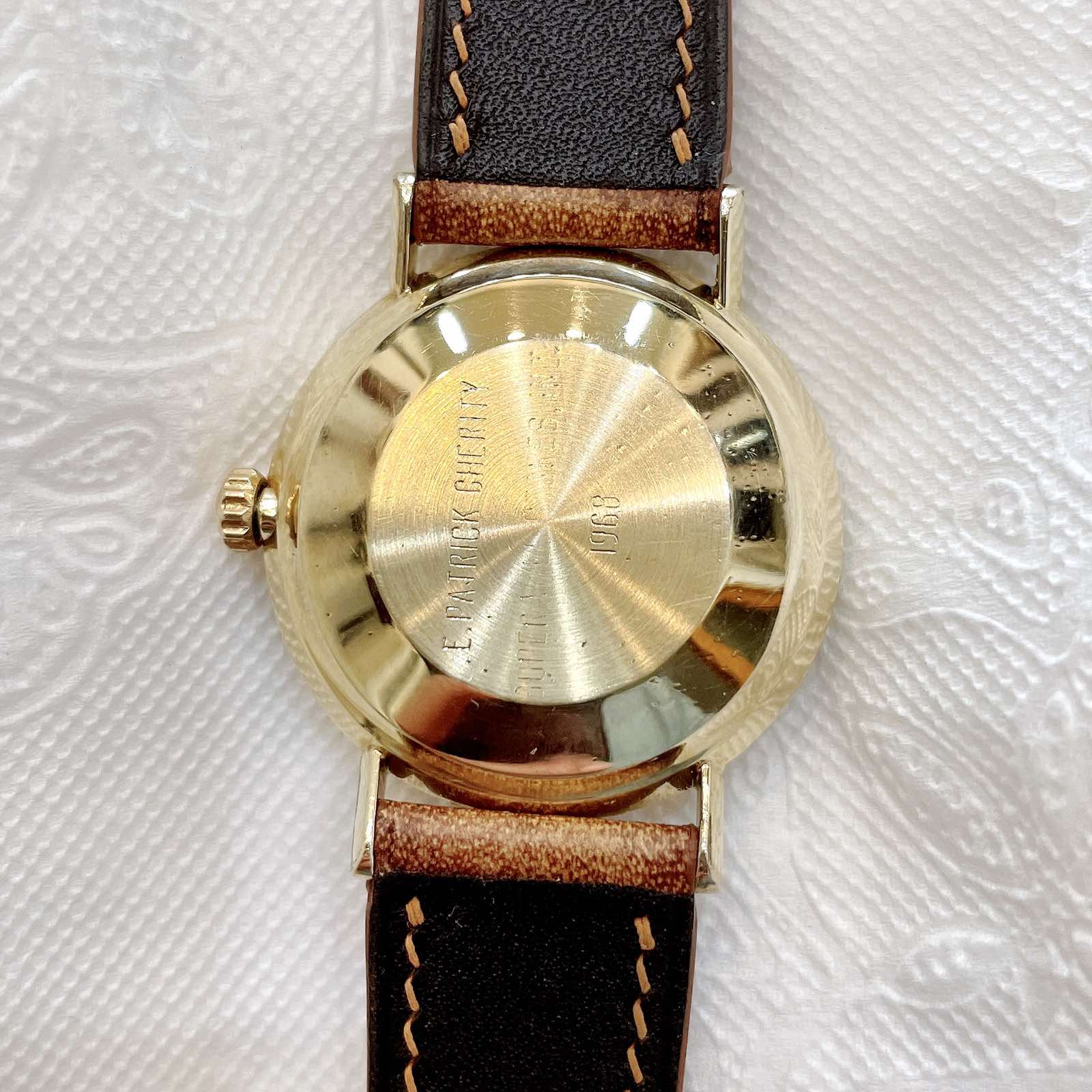 Đồng hồ cổ Omega seamaster De Ville Automatic bọc vàng chính hãng Thụy Sĩ 