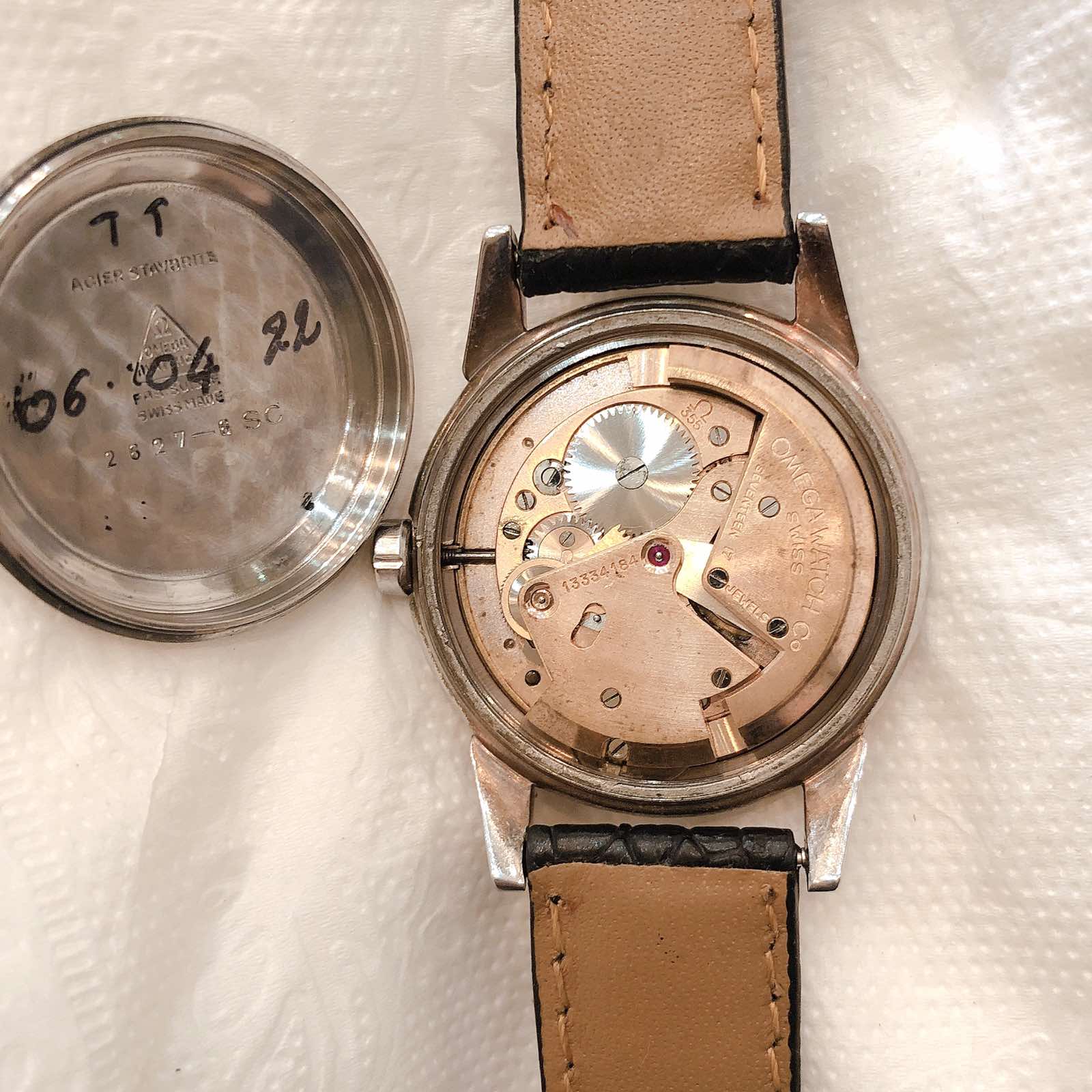 Đồng hồ cổ Omega seamaster Calendar automatic chính hãng Thuỵ Sĩ 