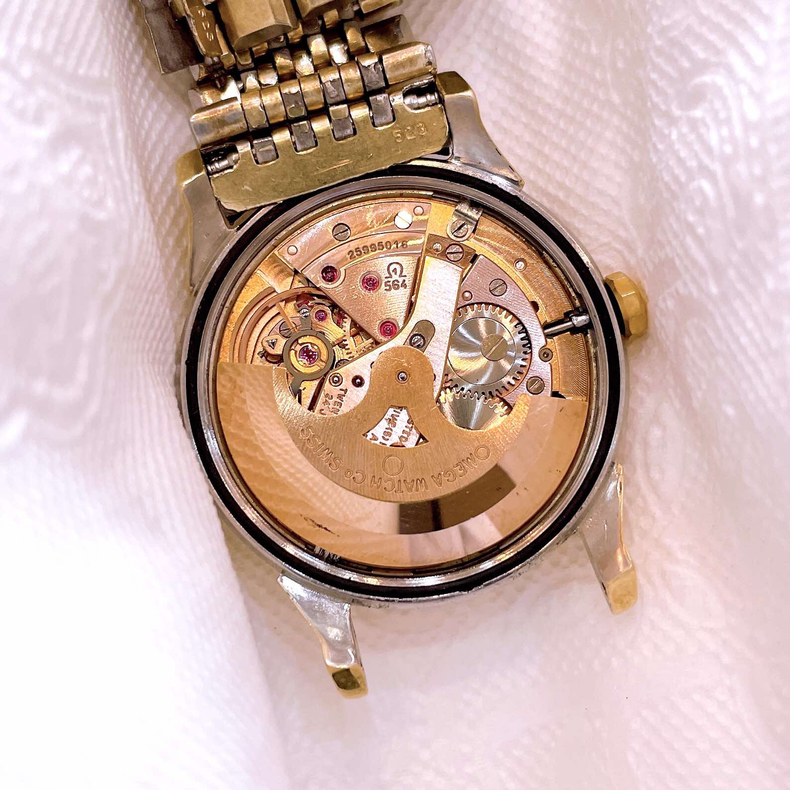 Đồng hồ cổ Omega Automatic Bát Quái demi full zin chính hãng Thụy Sĩ 