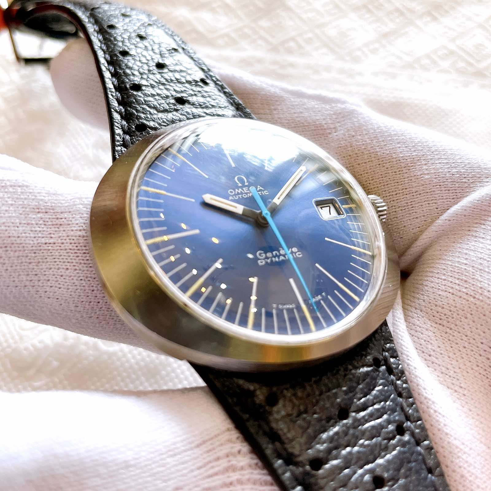 Đồng hồ cổ Omega GENEVE Automatic đĩa bay chính hãng Thụy Sĩ
