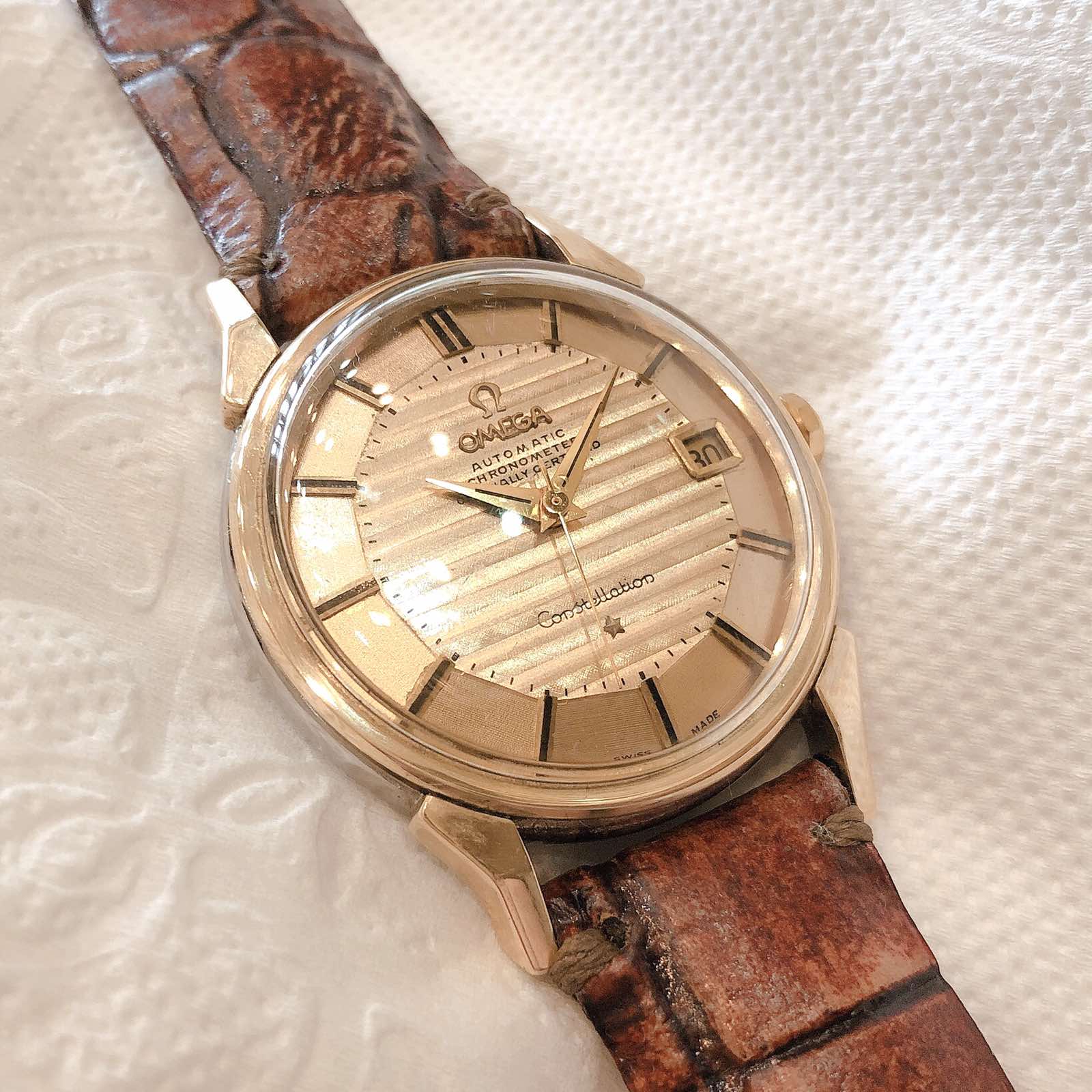 Đồng hồ cổ Omega Bát Quái automatic Dmi chính hãng Thuỵ Sĩ 