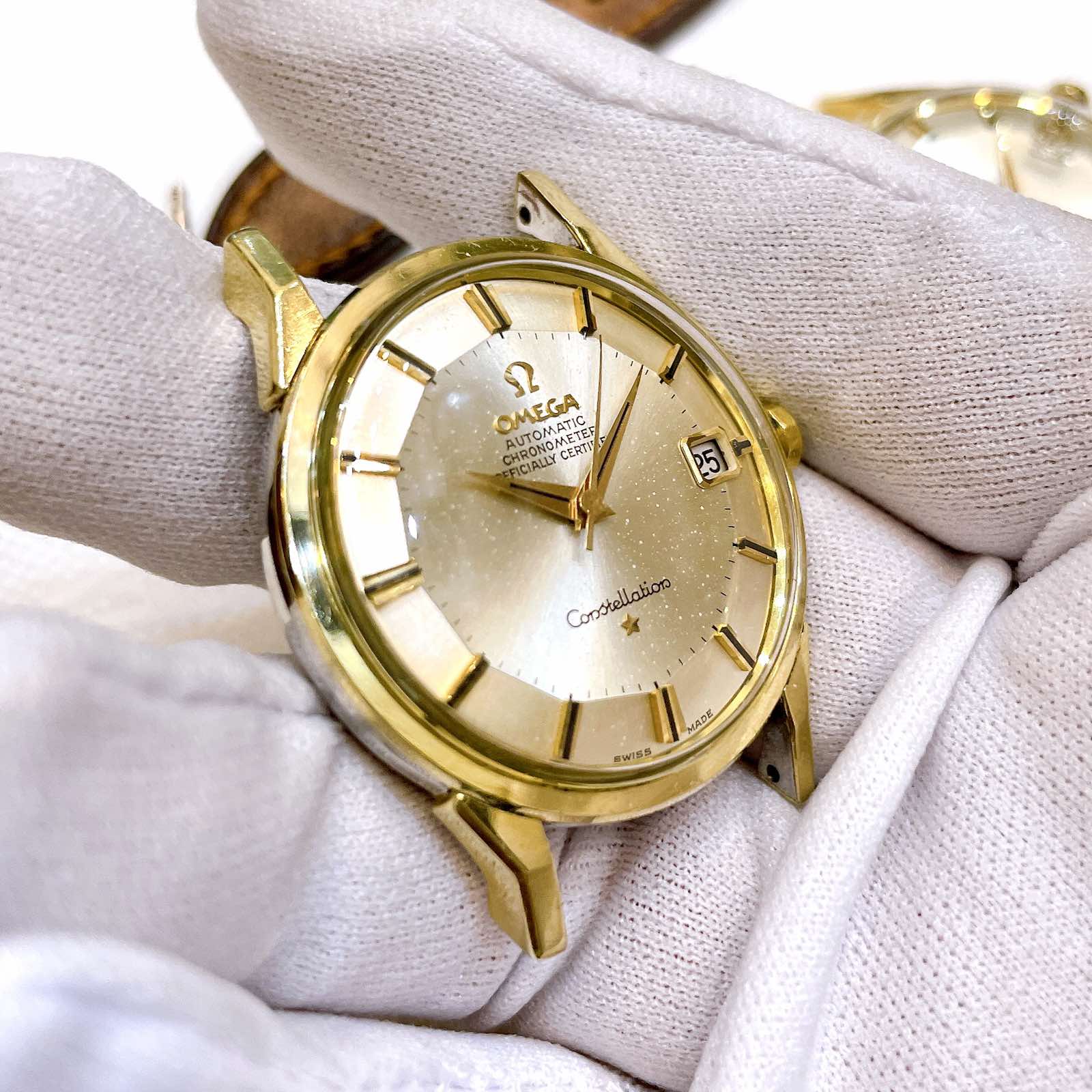 Đồng hồ cổ Omega Automatic Bát Quái demi chính hãng Thụy S