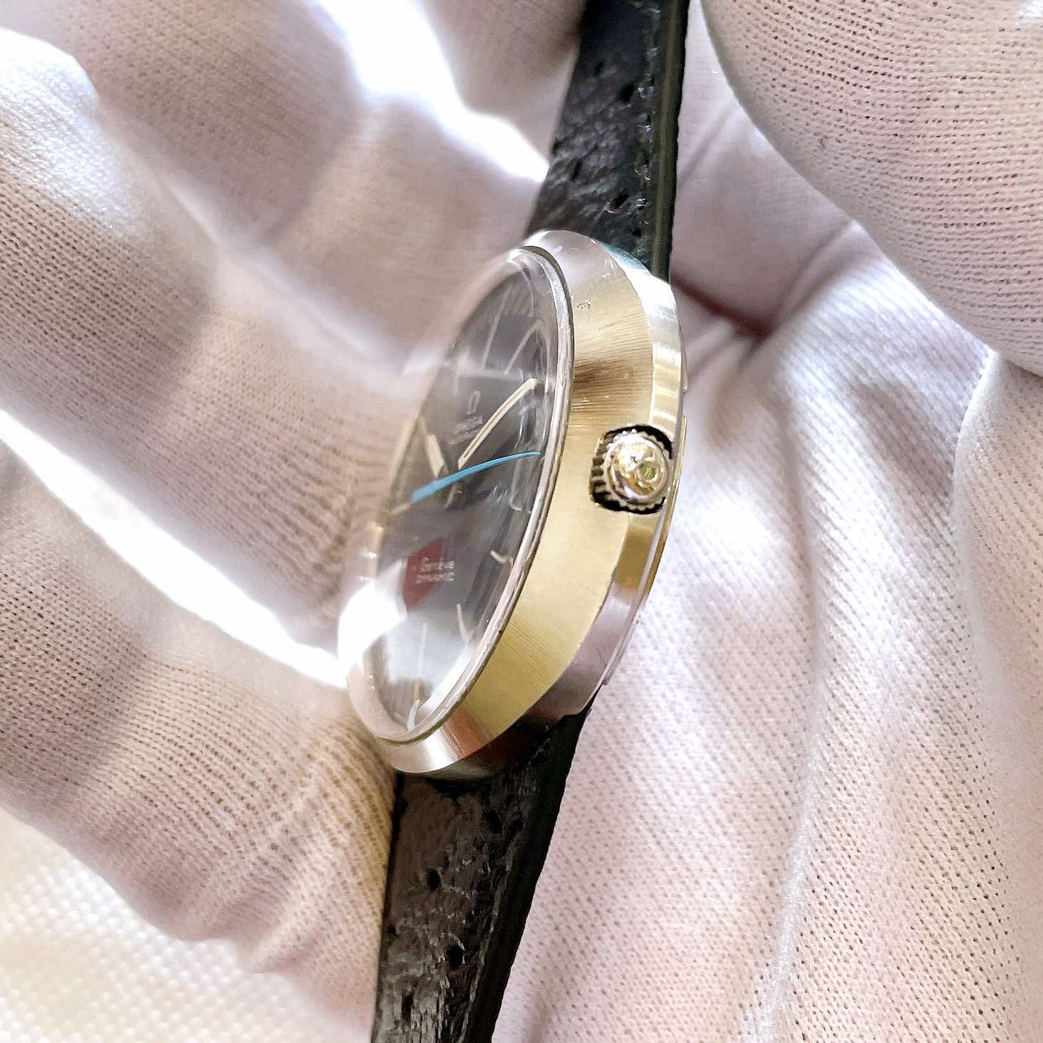 Đồng hồ cổ Omega GENEVE Automatic đĩa bay chính hãng Thụy Sĩ