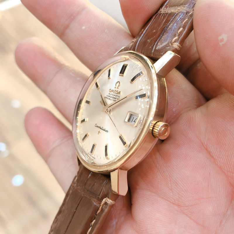 Đồng hồ cổ Omega constellation Automatic chính hãng Thuỵ Sĩ 