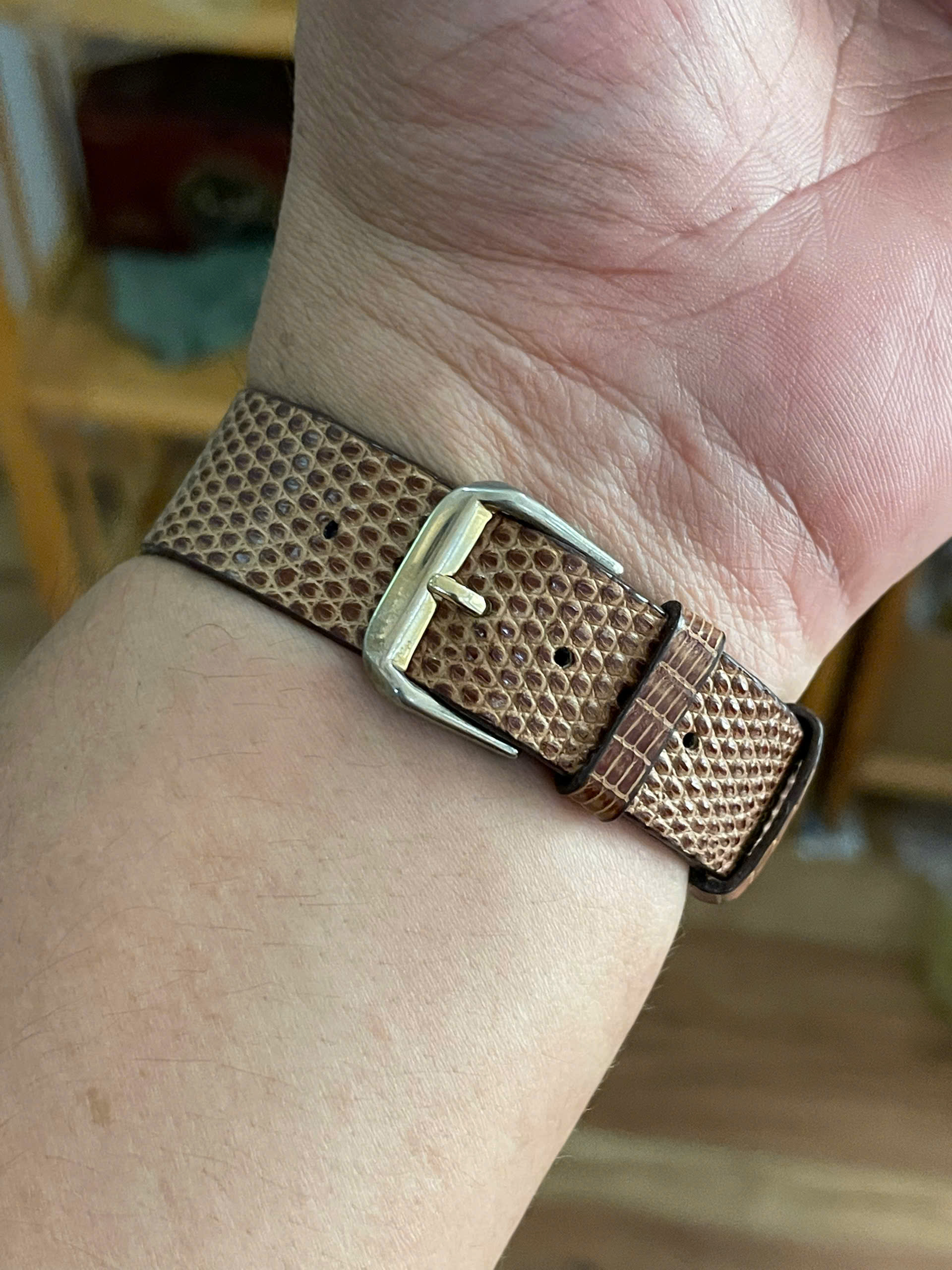 Đồng hồ cổ Philippe Pinel lên dây bọc vàng 10k chính hãng Thụy Sĩ