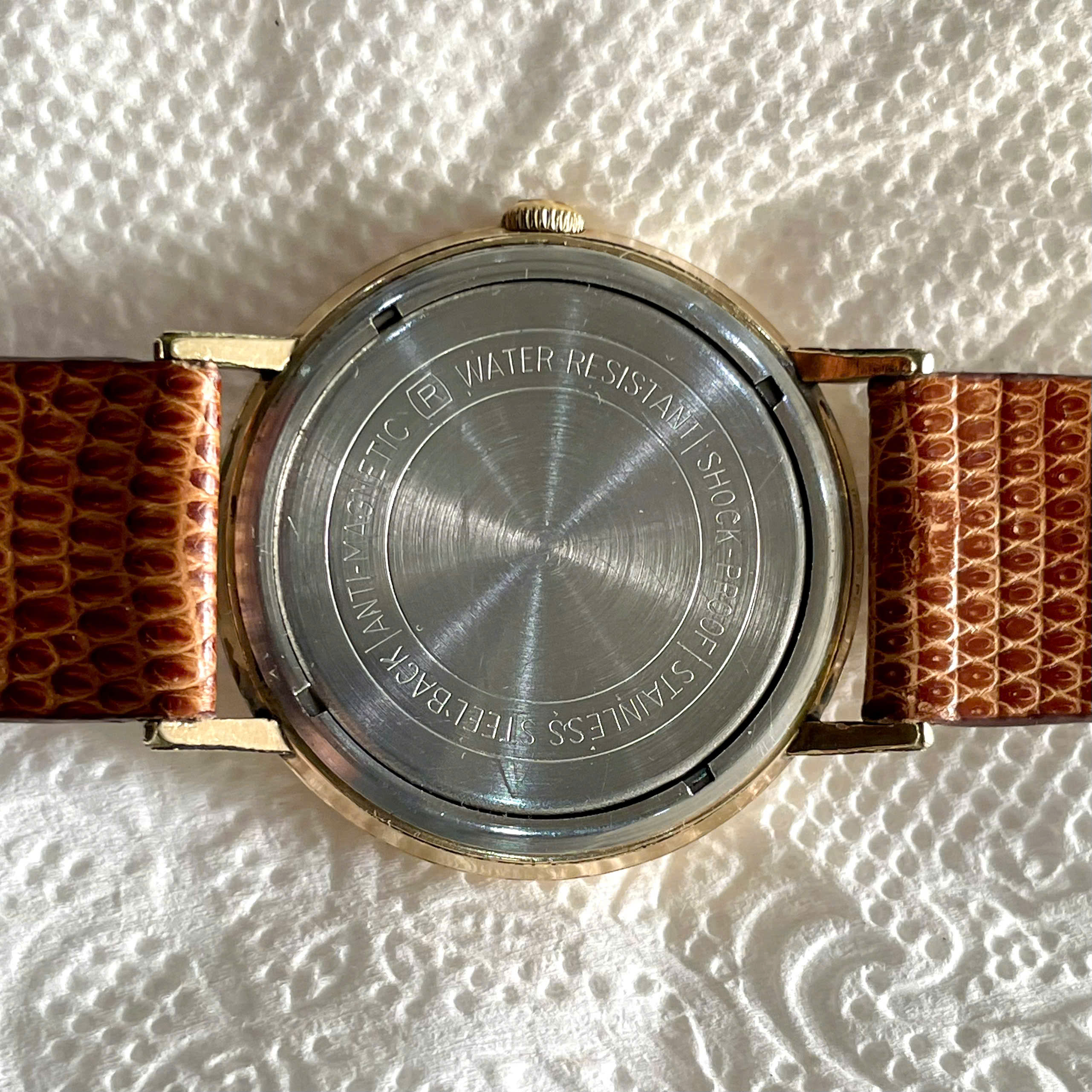 Đồng hồ cổ Philippe Pinel lên dây bọc vàng 10k chính hãng Thụy Sĩ