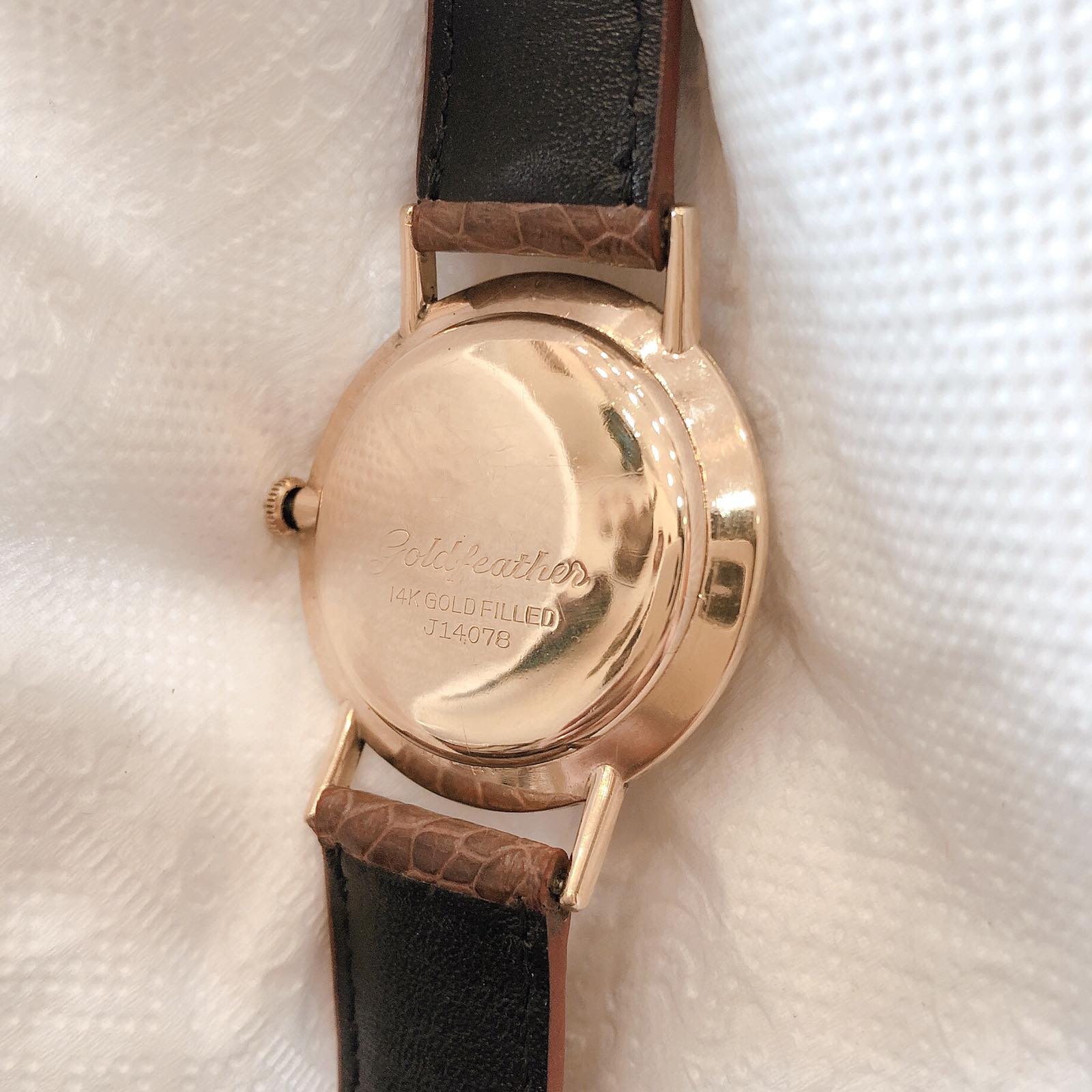 Đồng hồ cổ Seiko Mặt Phật bọc vàng 14k goldfilled lên dây chính hãng nhật 
