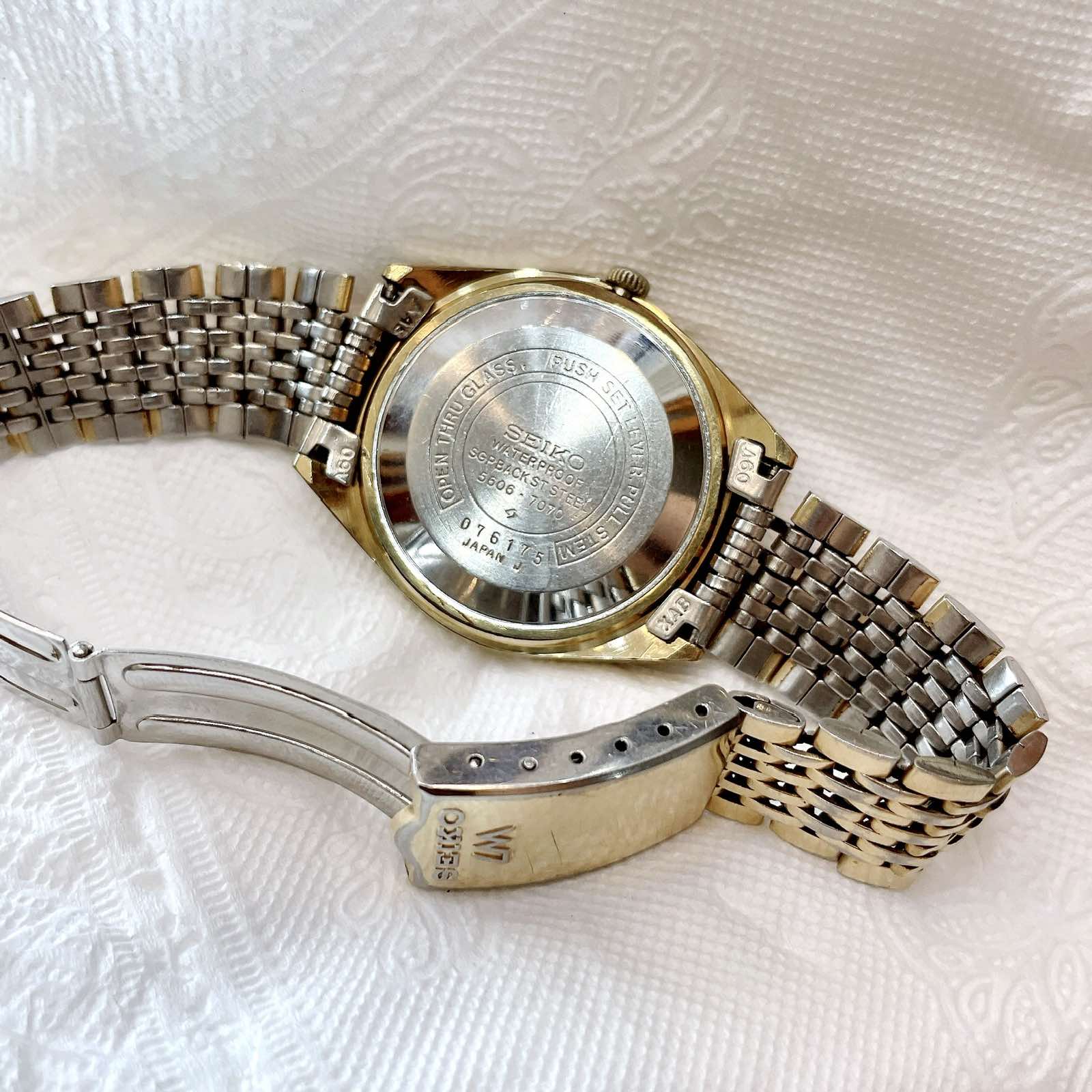 Đồng hồ cổ SEIKO linh mục Automatic zinful chính hãng nhật bản 