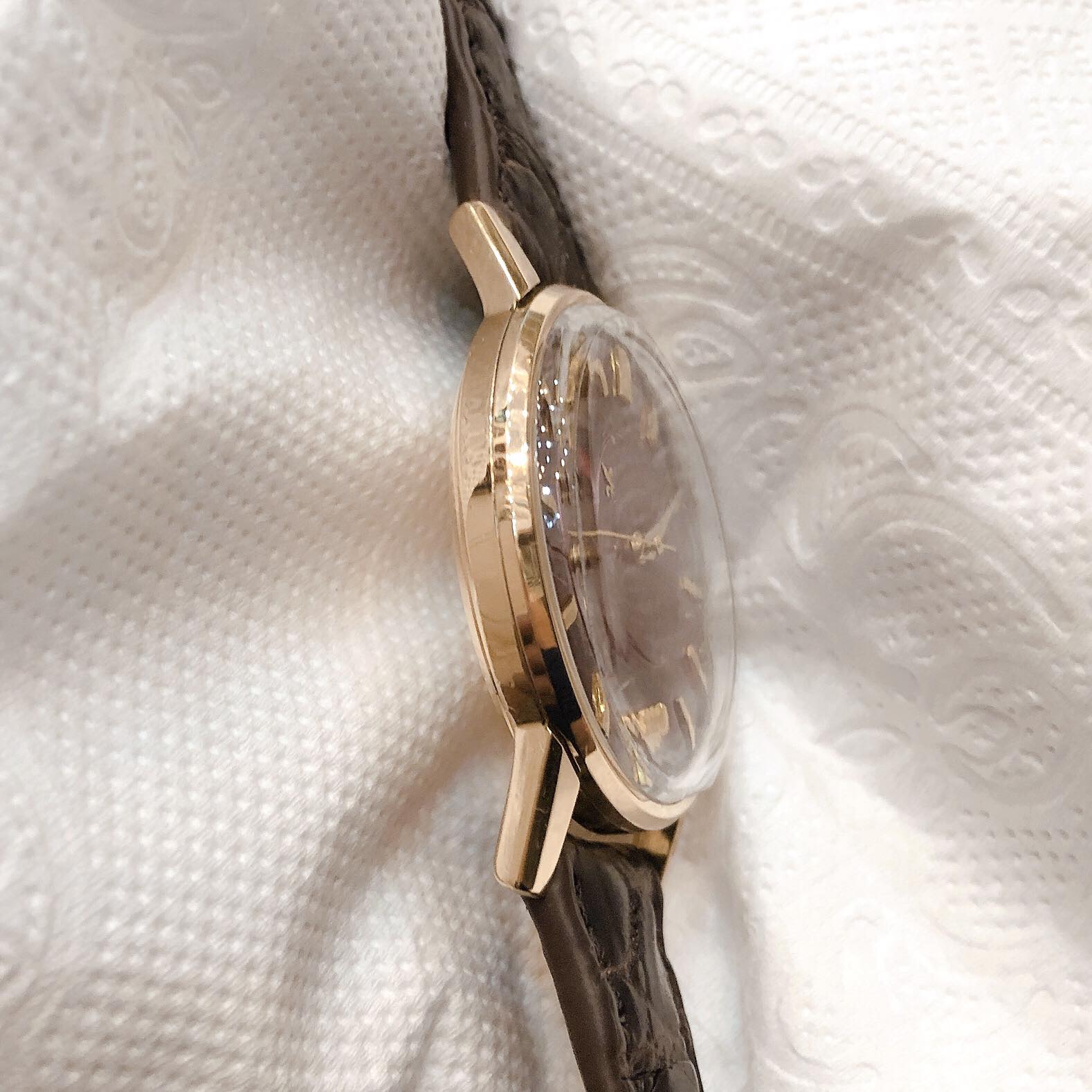 Đồng hồ cổ Seiko Lord Marvel lên dây mặt huyết 14k goldfilled 14k 80 micro Nhật Bản