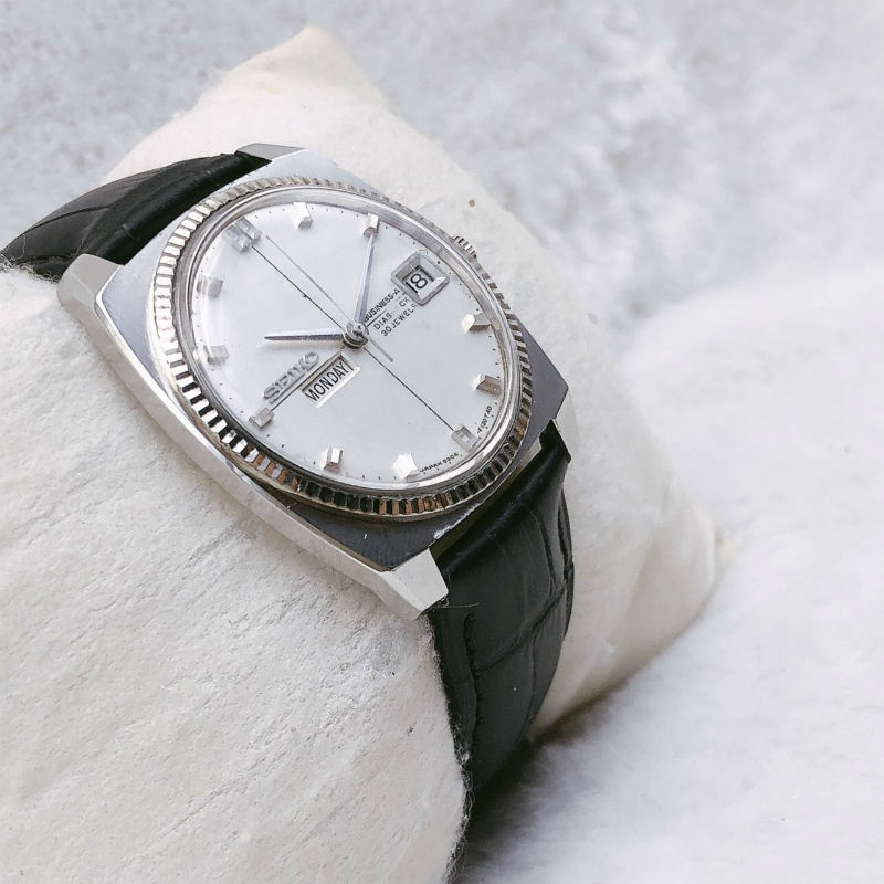 Đồng hồ cổ SEIKO automatic 2 lịch chính hãng nhật bản