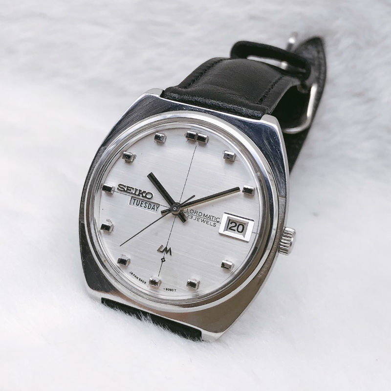 Đồng hồ cổ SEIKO linh mục automatic 2 lịch chính hãng nhật bản 