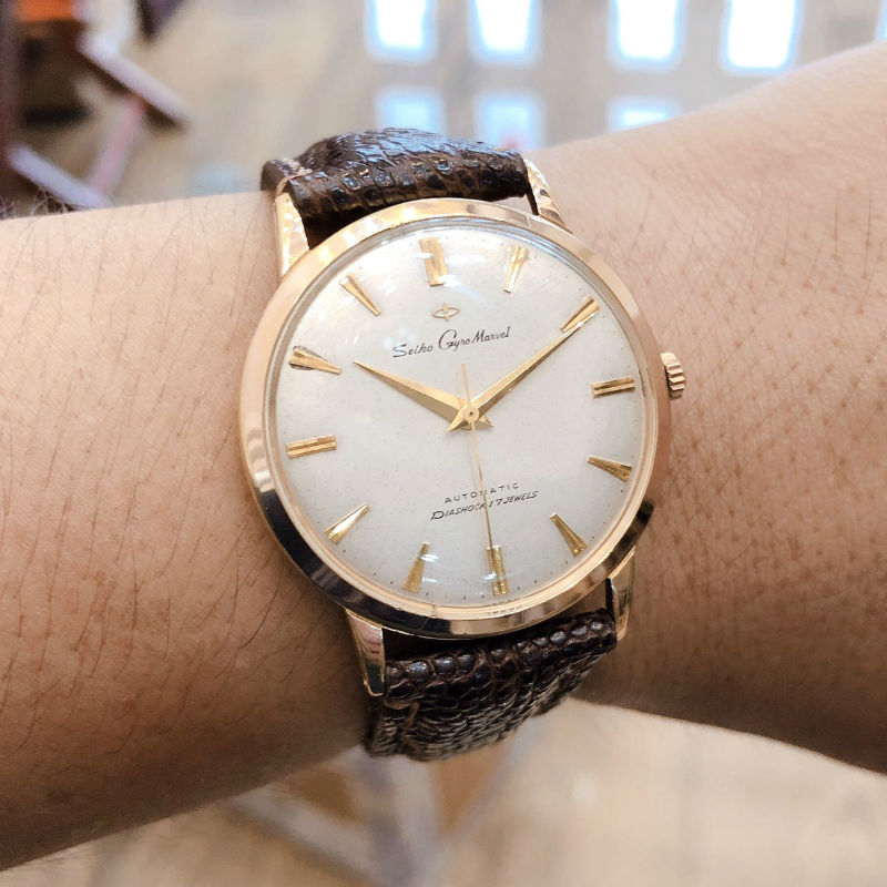 Đồng hồ cổ SEIKO GYRO MARVEL Automatic chính hãng nhật bản 