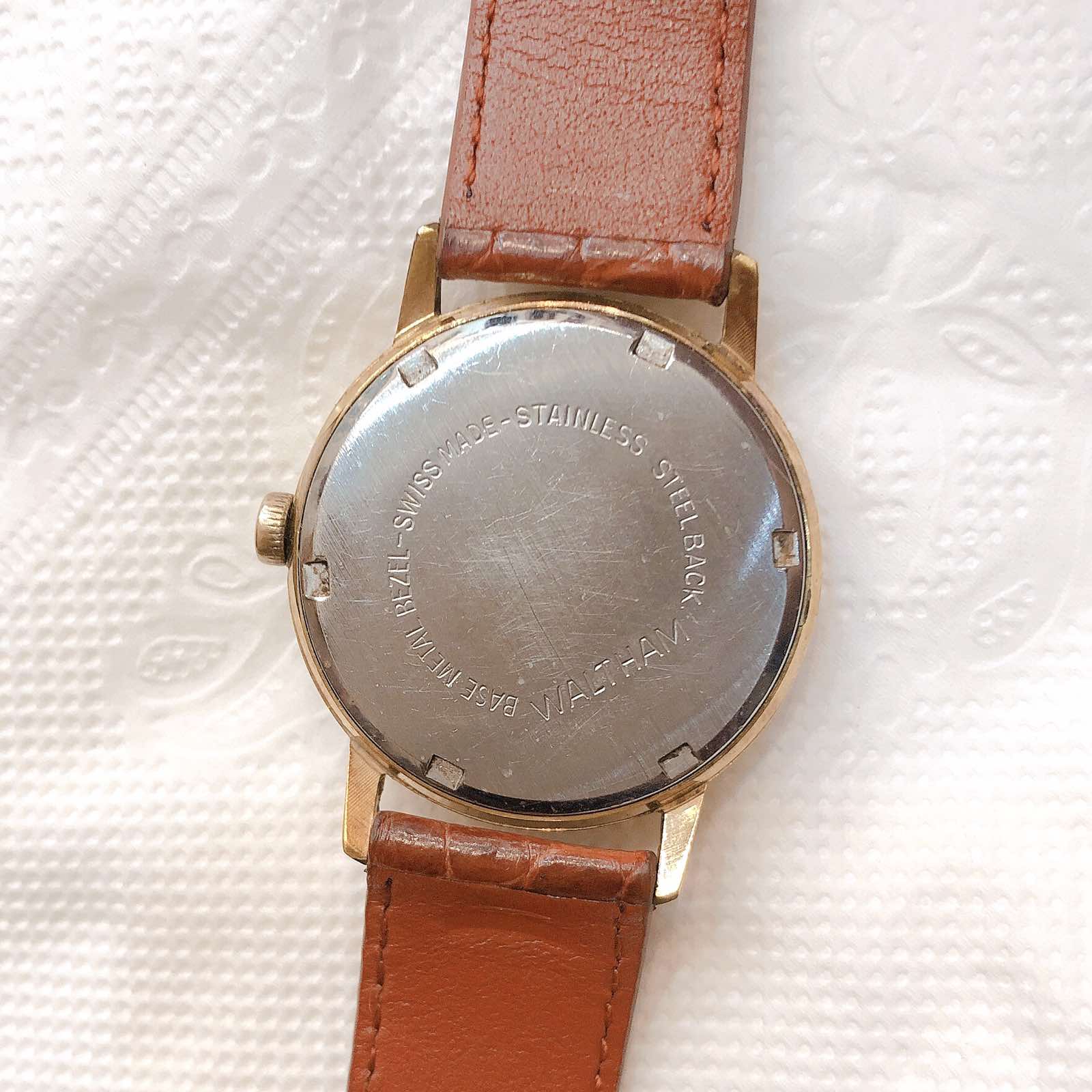 Đồng hồ cổ Waltham ld lên dây LACKE 18k chính hãng Thụy Sỹ
