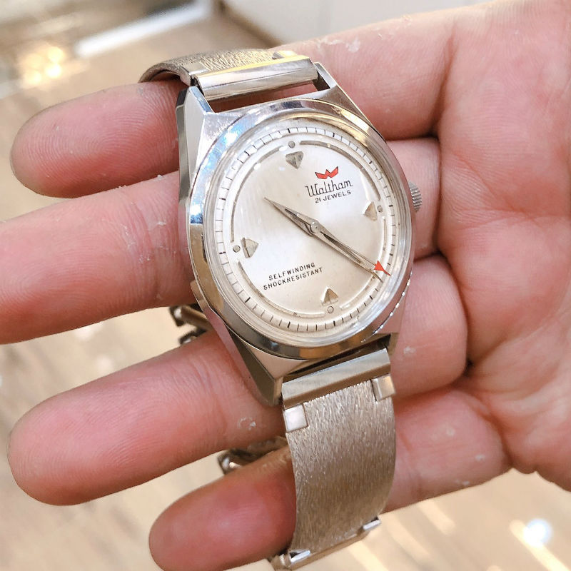 Đồng hồ cổ Waltham automatic chính hãng thuỵ sỹ