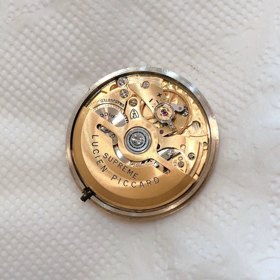 Đồng hồ cổ Lucien Piccard automatic Siêu mỏng - lịch lộc chính hãng Thuỵ Sĩ