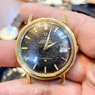 Đồng hồ cổ Omega Constellation Automatic vàng đúc đặc 18k có 1 không 2 thụy Sĩ