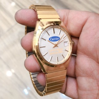 Đồng hồ Carrier automatic lacke vàng 18k chính hãng kỉ niệm